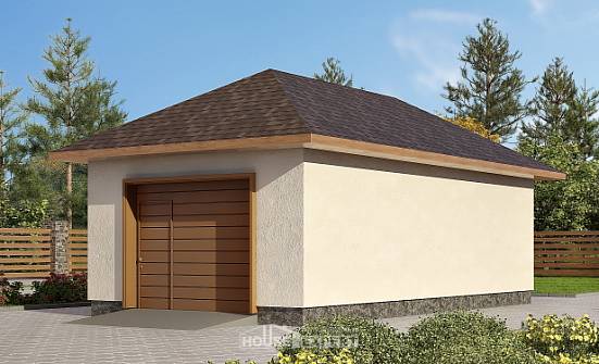 040-001-П Проект гаража из газобетона Заречный | Проекты домов от House Expert