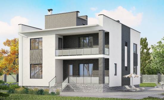 225-001-П Проект двухэтажного дома, просторный дом из твинблока Сердобск | Проекты домов от House Expert