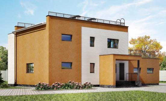 180-012-П Проект двухэтажного дома, гараж, средний дом из кирпича Сердобск | Проекты домов от House Expert