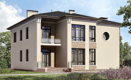300-005-Л Проект двухэтажного дома, классический домик из кирпича Пенза | Проекты домов от House Expert