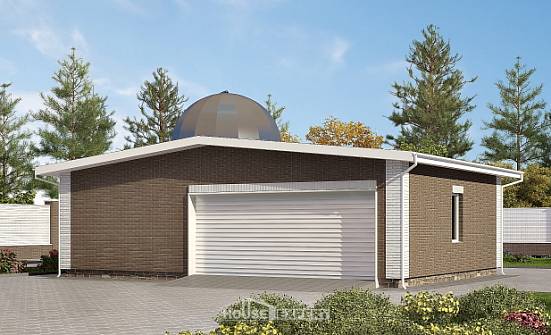 075-001-П Проект гаража из кирпича Каменка | Проекты домов от House Expert