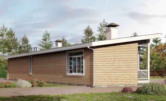 110-004-Л Проект бани из кирпича Сердобск | Проекты домов от House Expert