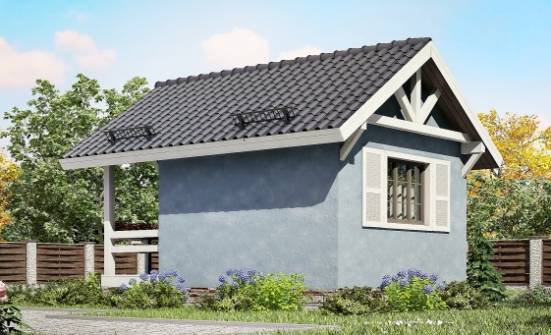 020-001-Л Проект одноэтажного дома, скромный коттедж из дерева Кузнецк | Проекты домов от House Expert