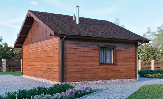 065-001-П Проект бани из арболита Кузнецк | Проекты одноэтажных домов от House Expert