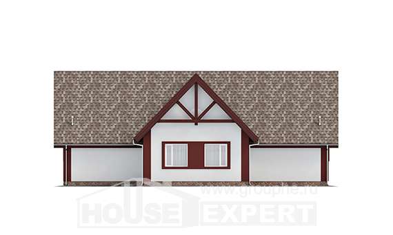 145-002-Л Проект гаража из твинблока Пенза, House Expert