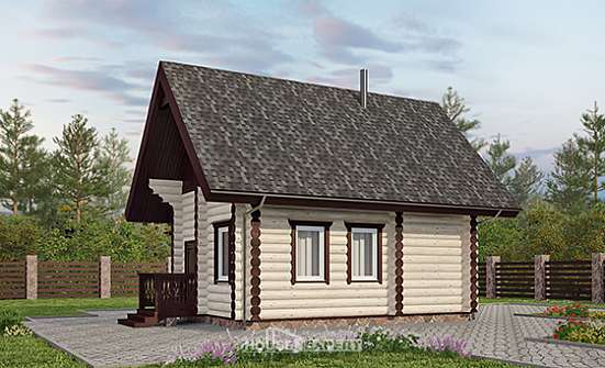035-001-Л Проект бани из дерева Сердобск | Проекты домов от House Expert