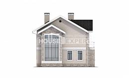 170-008-Л Проект двухэтажного дома, современный дом из теплоблока Заречный, House Expert