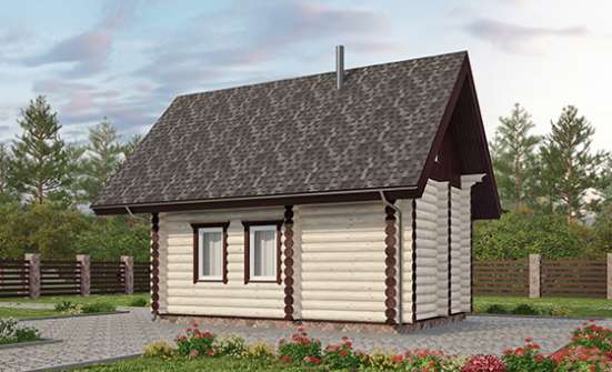 035-001-Л Проект бани из дерева Сердобск | Проекты одноэтажных домов от House Expert